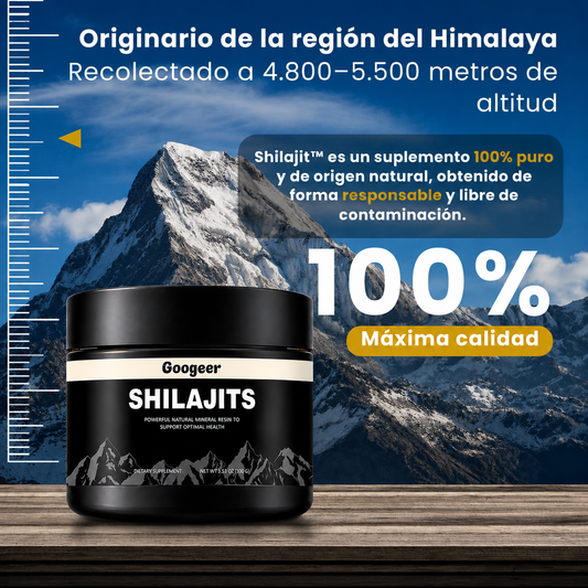 Shilajit Resina Natural | Seleccionada bajo estrictos controles de calidad