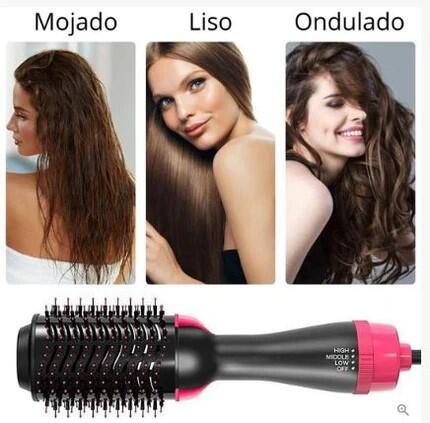 CEPILLO SECADOR 2 en 1 / Seca, Alisa, Moldea y da volumen